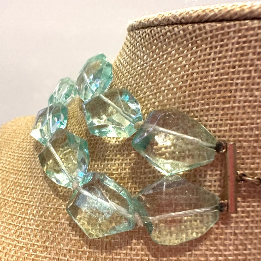 Talbots Necklace Statement-Chunky Double Strand G… - image 7